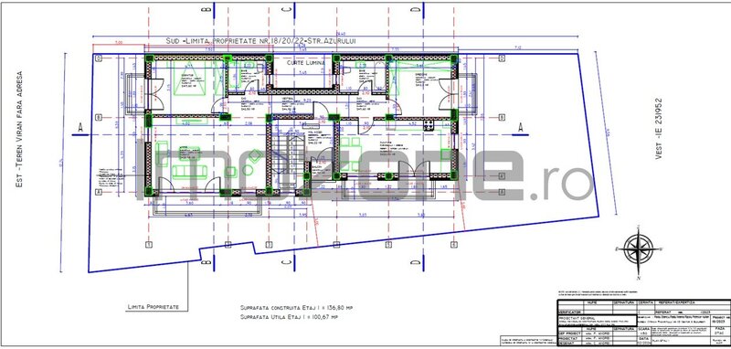Militari, Gorjului, teren /proiect autorizat, 4 apartamente, P+2+M, comision 0%.
